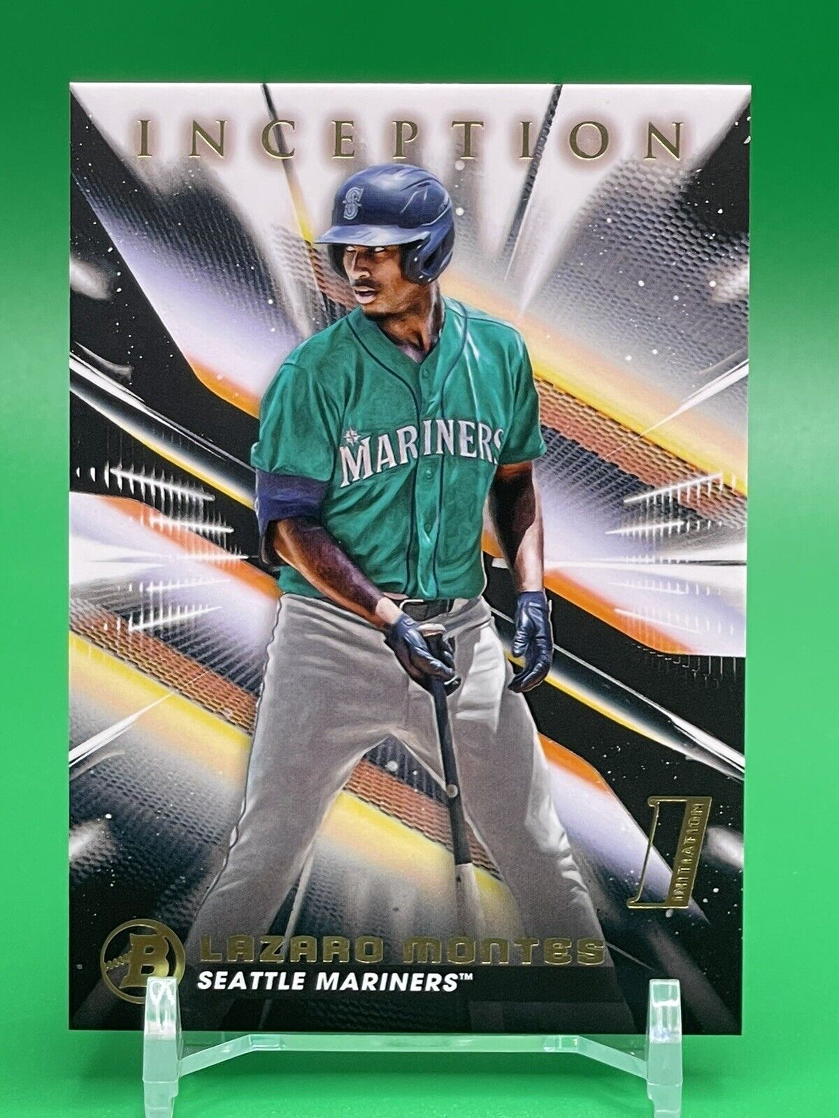 2023 Bowman Inception Initiation LAZARO MONTES #64 Seattle Mariners