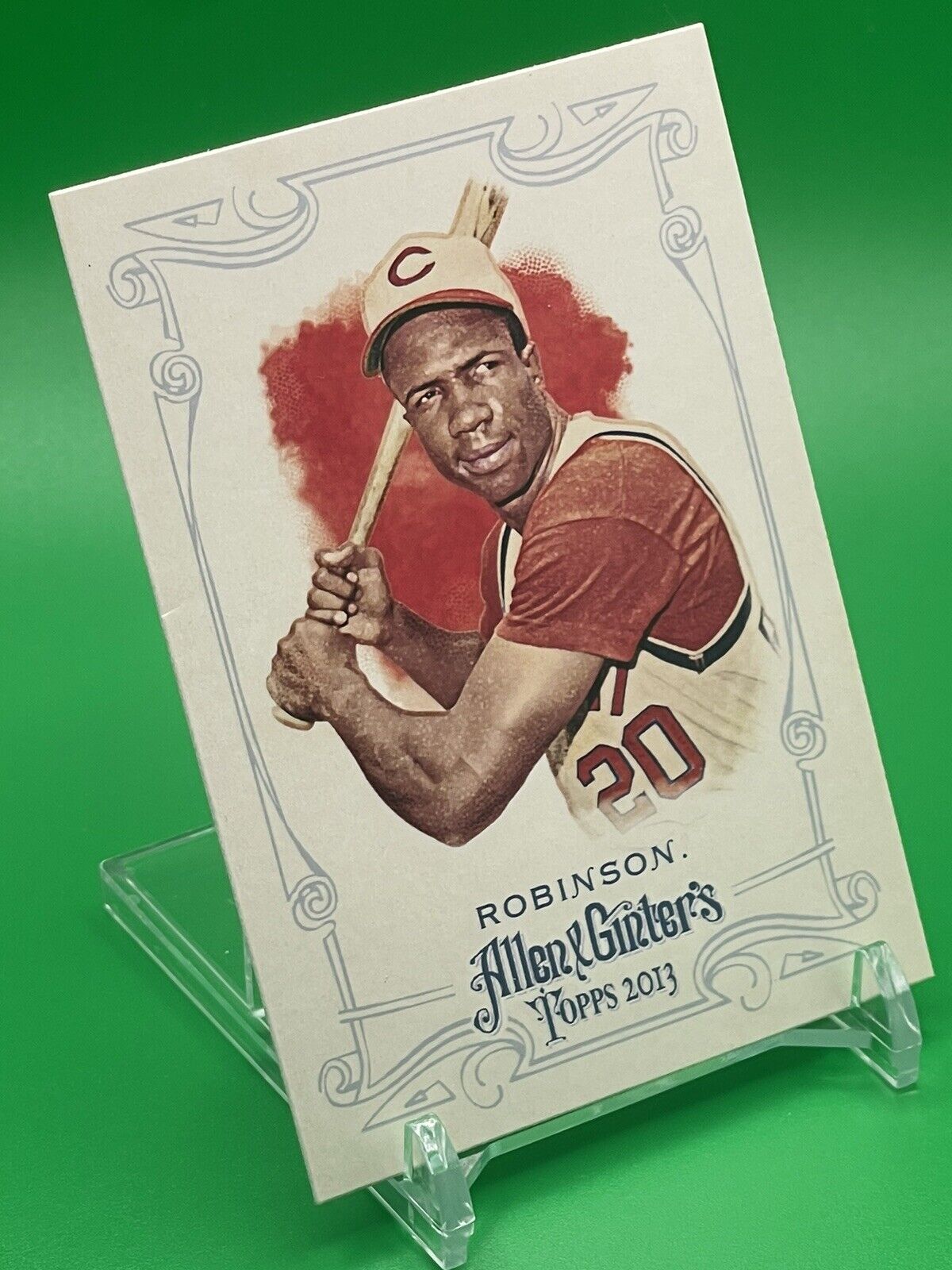 2013 Topps Allen & Ginter’s FRANK ROBINSON #77 Cincinnati Reds HOF