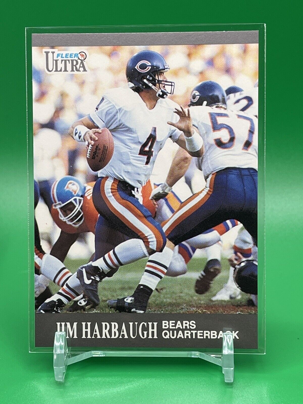 1991 Fleer Ultra #157 Jim Harbaugh NM-MT Bears Wolverines