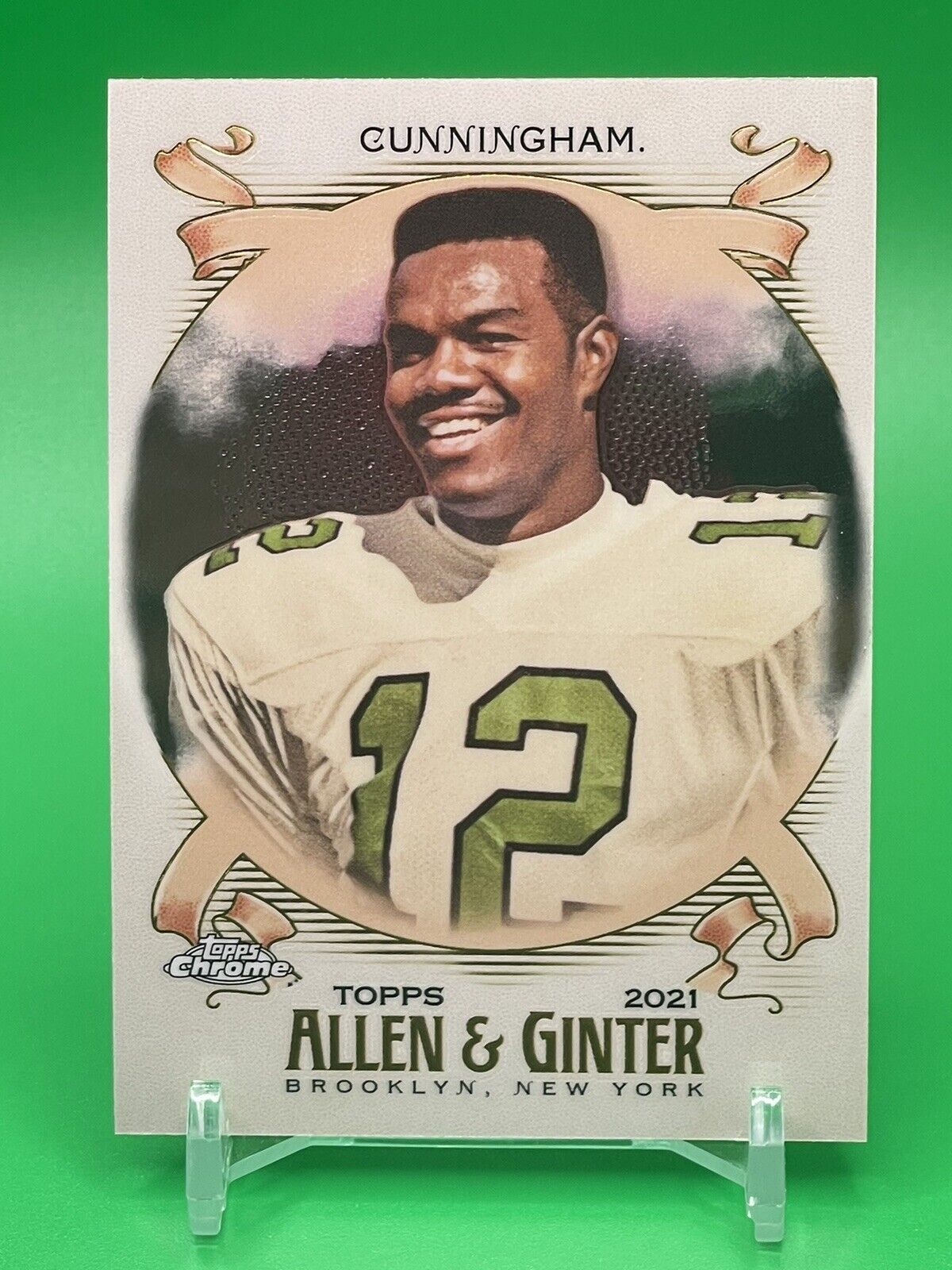 2021 Topps Allen & Ginter Chrome RANDALL CUNNINGHAM #277 Philadelphia Eagles