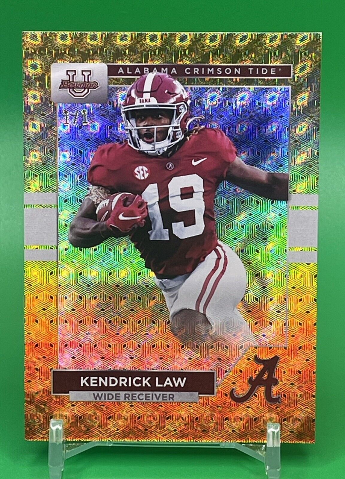 2023 BOWMAN U ALABAMA KENDRICK LAW FOILFRACTOR 1/1