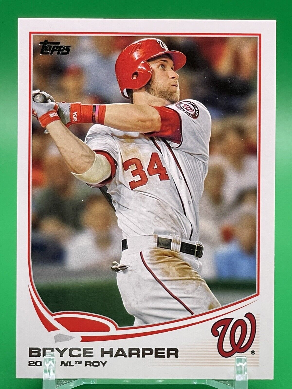 2013 Topps BRYCE HARPER 2012 NL ROY Rookie Nationals