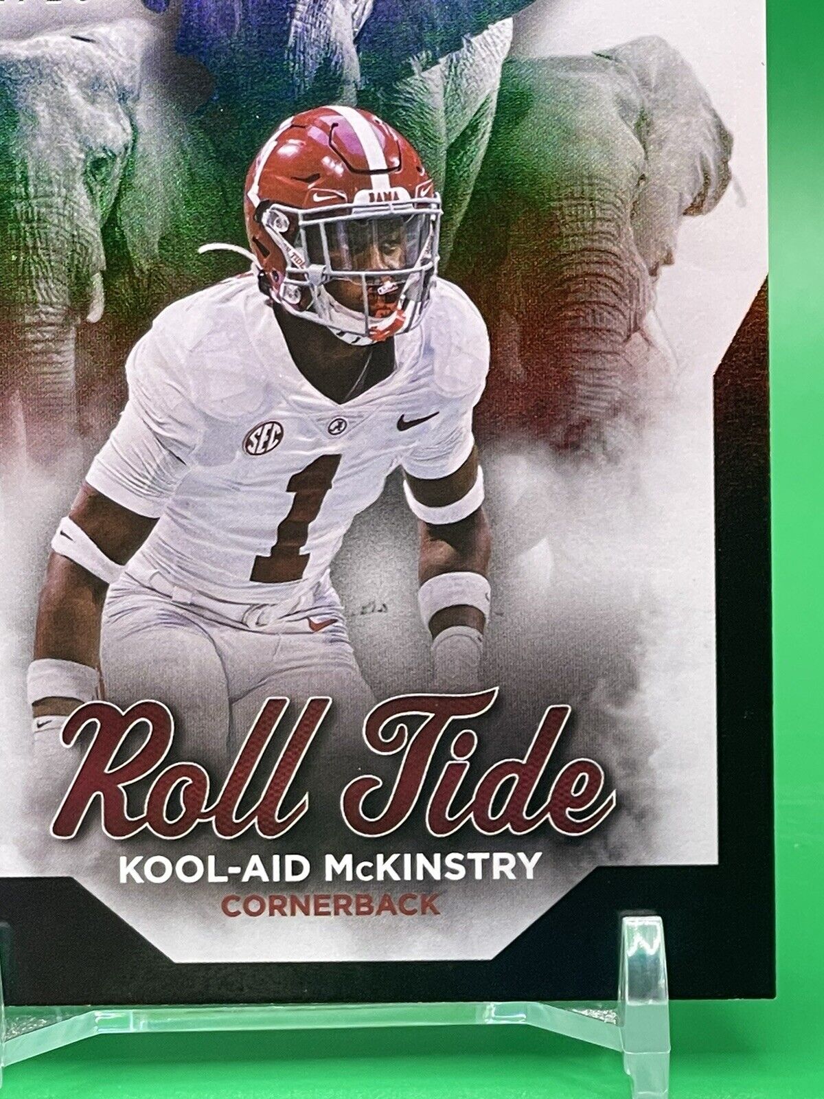 2023 Bowman U Alabama KOOL-AID McKINSTRY ROLL TIDE Black Foil 8/10 SAINTS