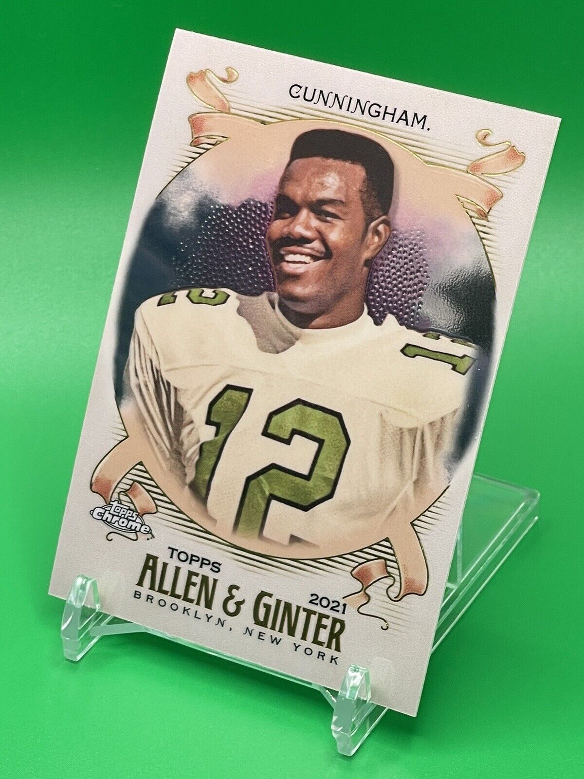 2021 Topps Allen & Ginter Chrome RANDALL CUNNINGHAM #277 Philadelphia Eagles