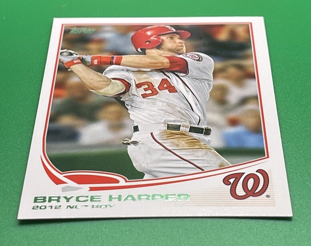 2013 Topps BRYCE HARPER 2012 NL ROY Rookie Nationals