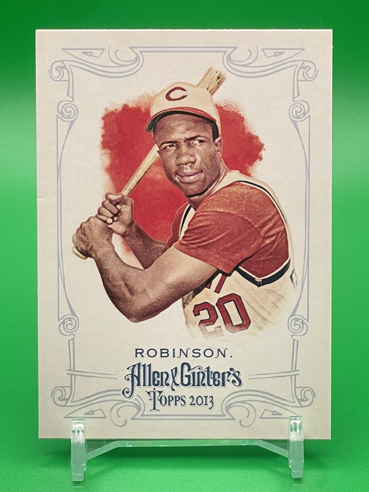 2013 Topps Allen & Ginter’s FRANK ROBINSON #77 Cincinnati Reds HOF