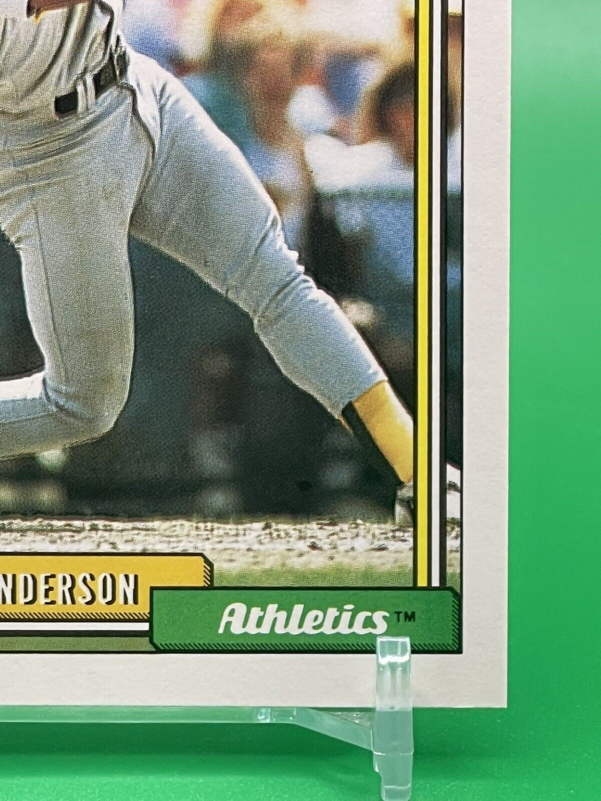 1992 Topps #560 Rickey Henderson NM-MT Oakland Athletics