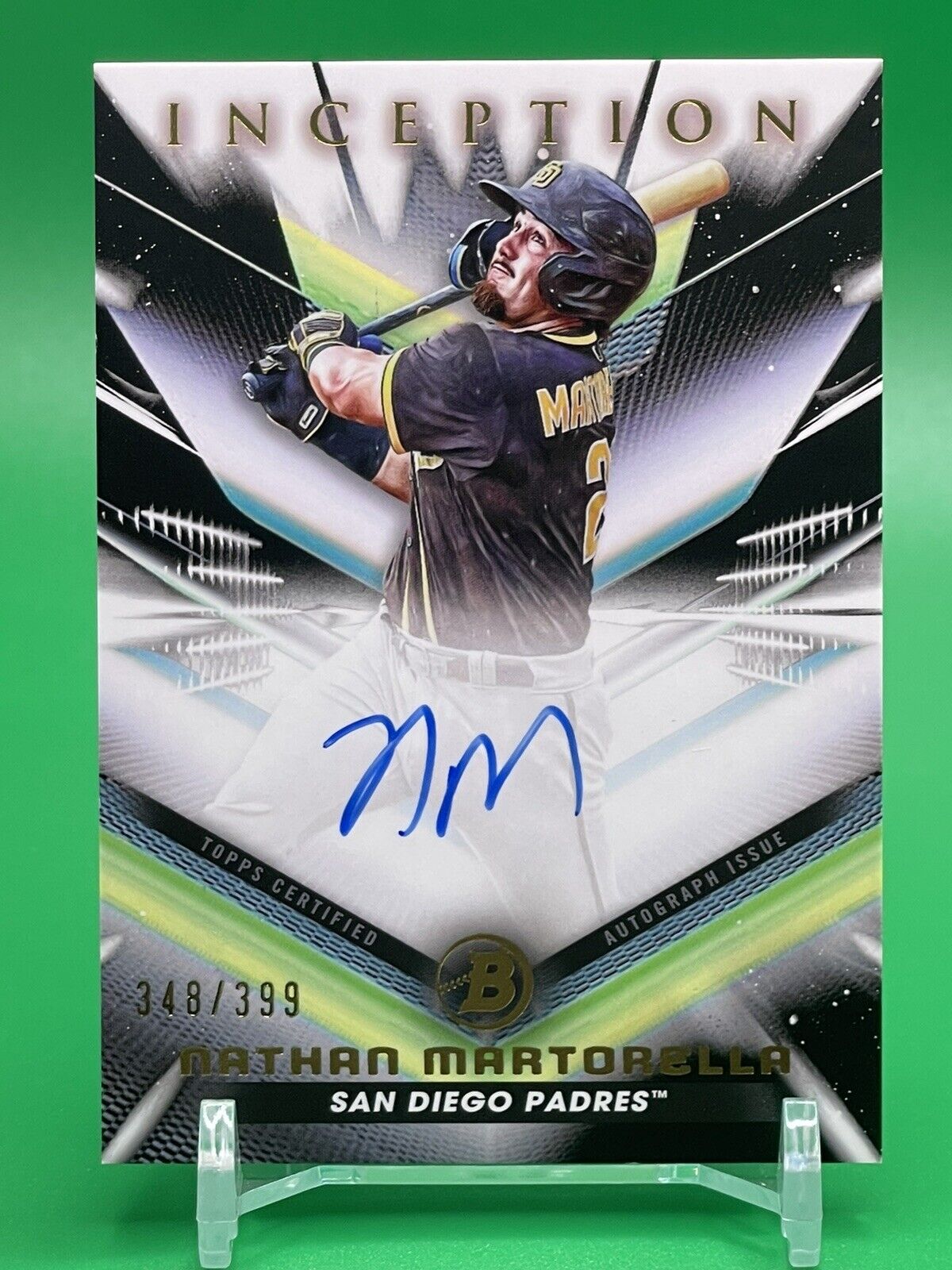 2023 Bowman Inception NATHAN MARTORELLA Prospect On-Card Autograph PADRES /399