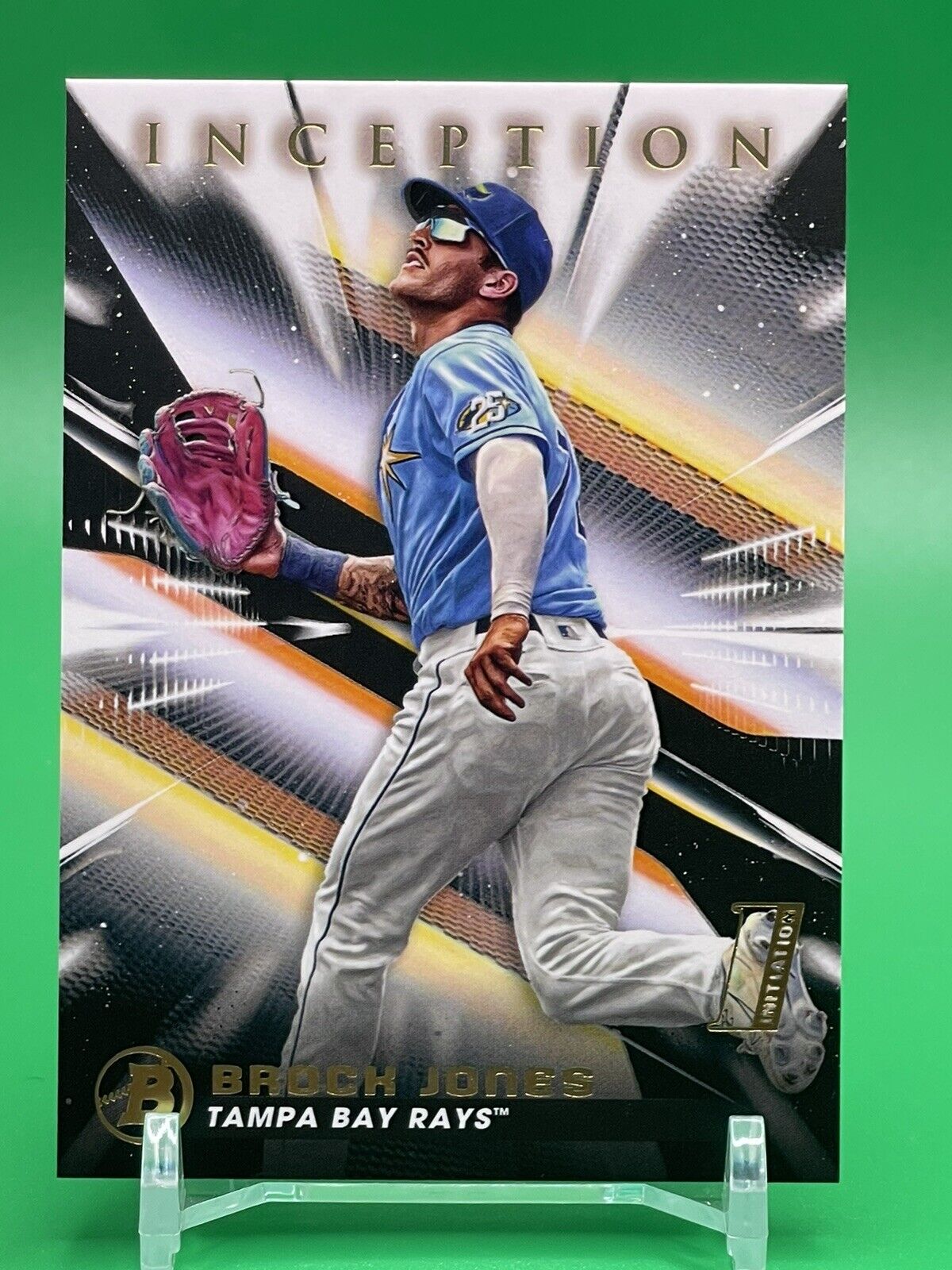 2023 Bowman Inception Initiation BROCK JONES #2 Tampa Bay Rays