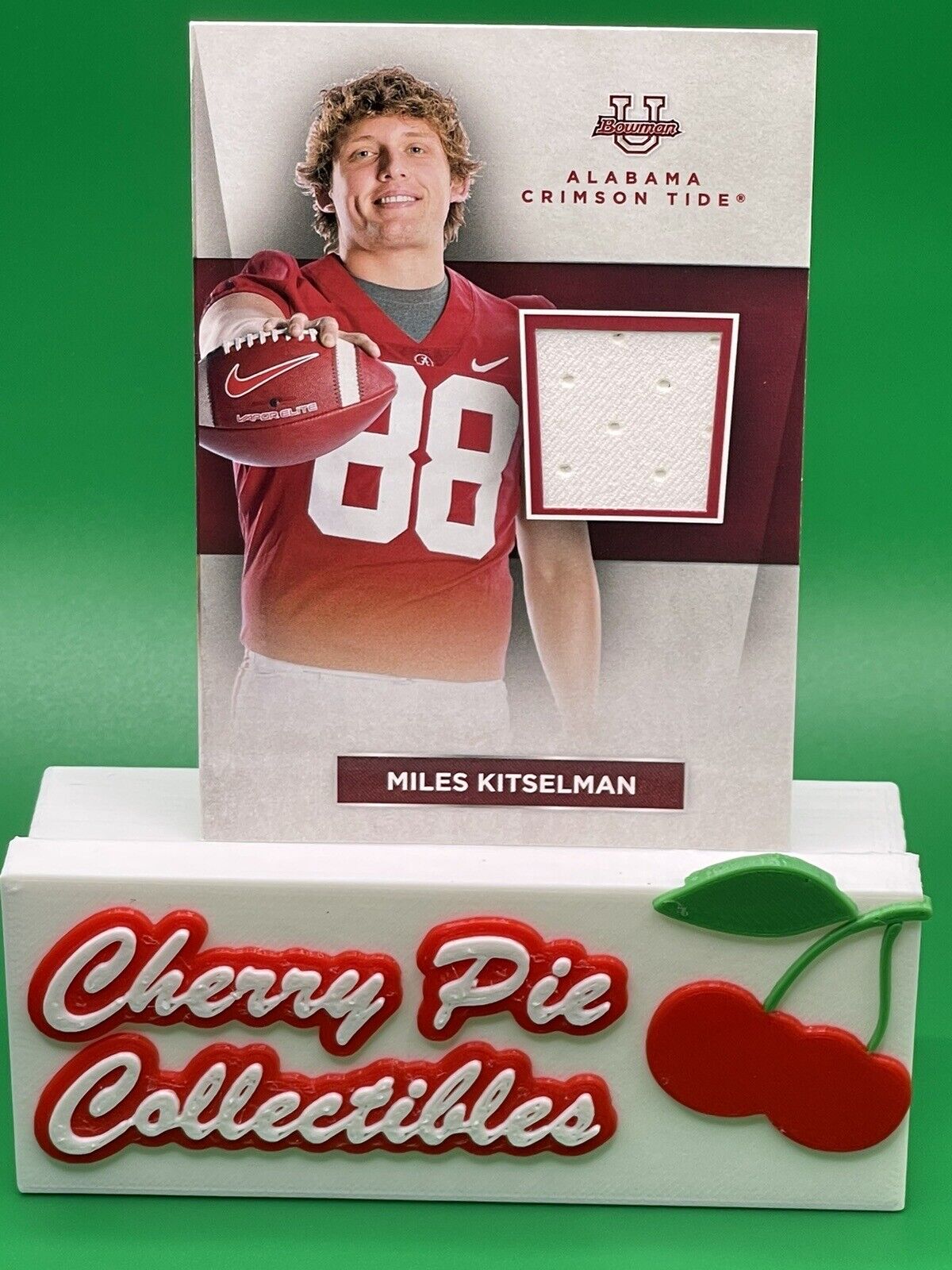 2023 Bowman U Alabama Crimson Tide MILES KETSELMAN Relic Patch