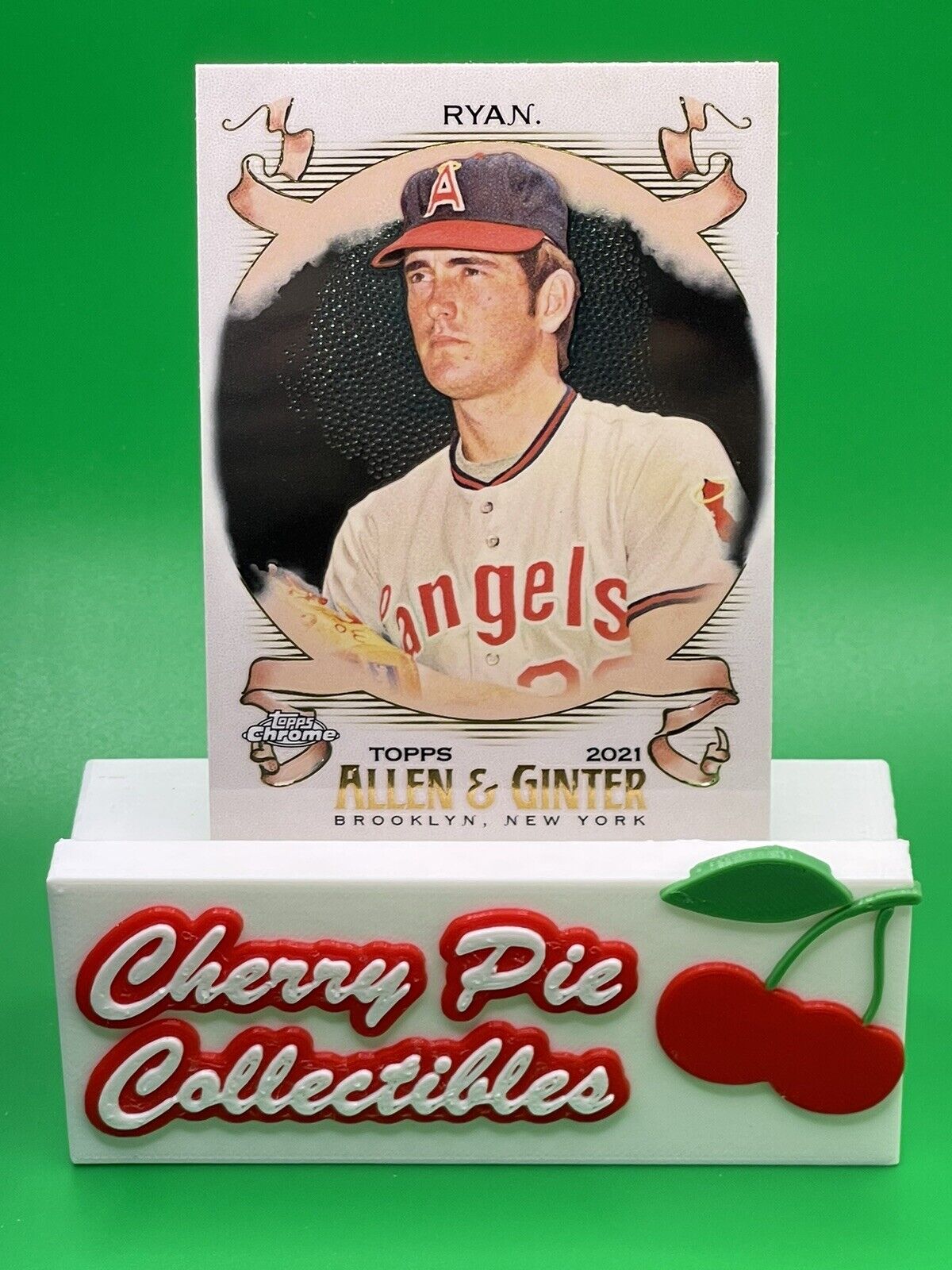 2021 Topps Allen & Ginter Chrome NOLAN RYAN #40 ANGELS