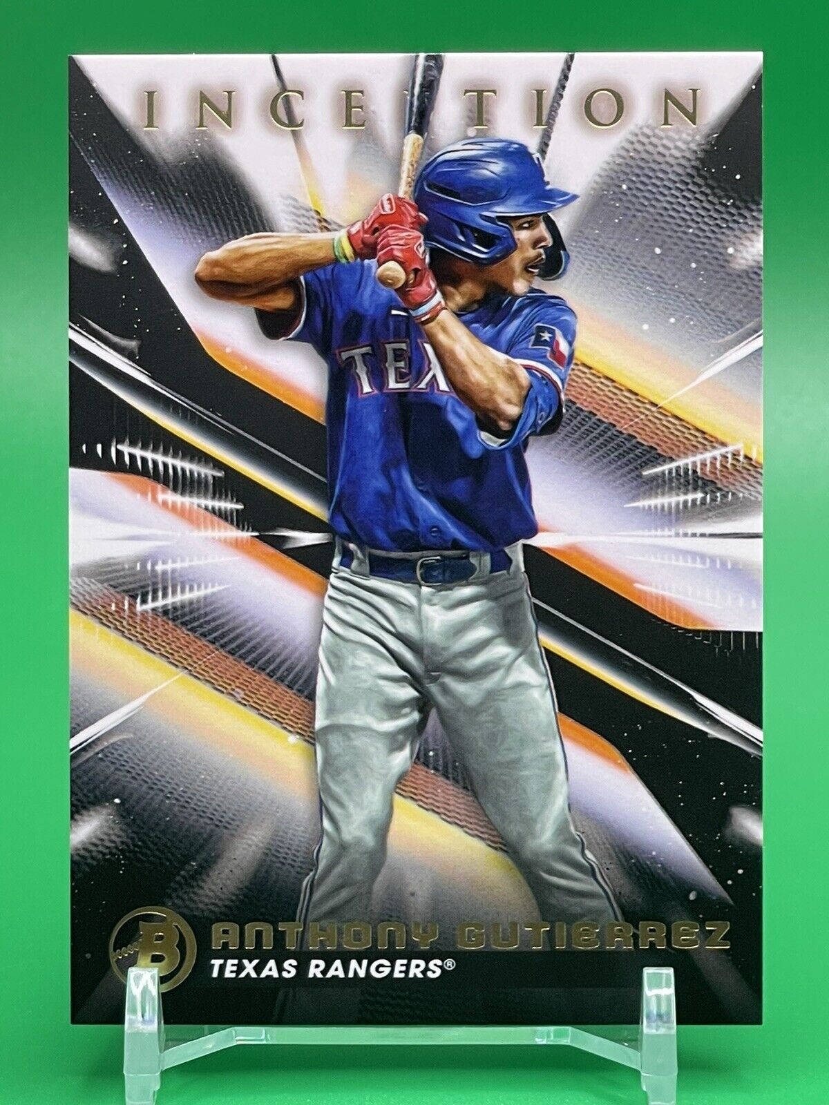 2023 Bowman Inception ANTHONY GUTIERREZ  #91 Texas Rangers