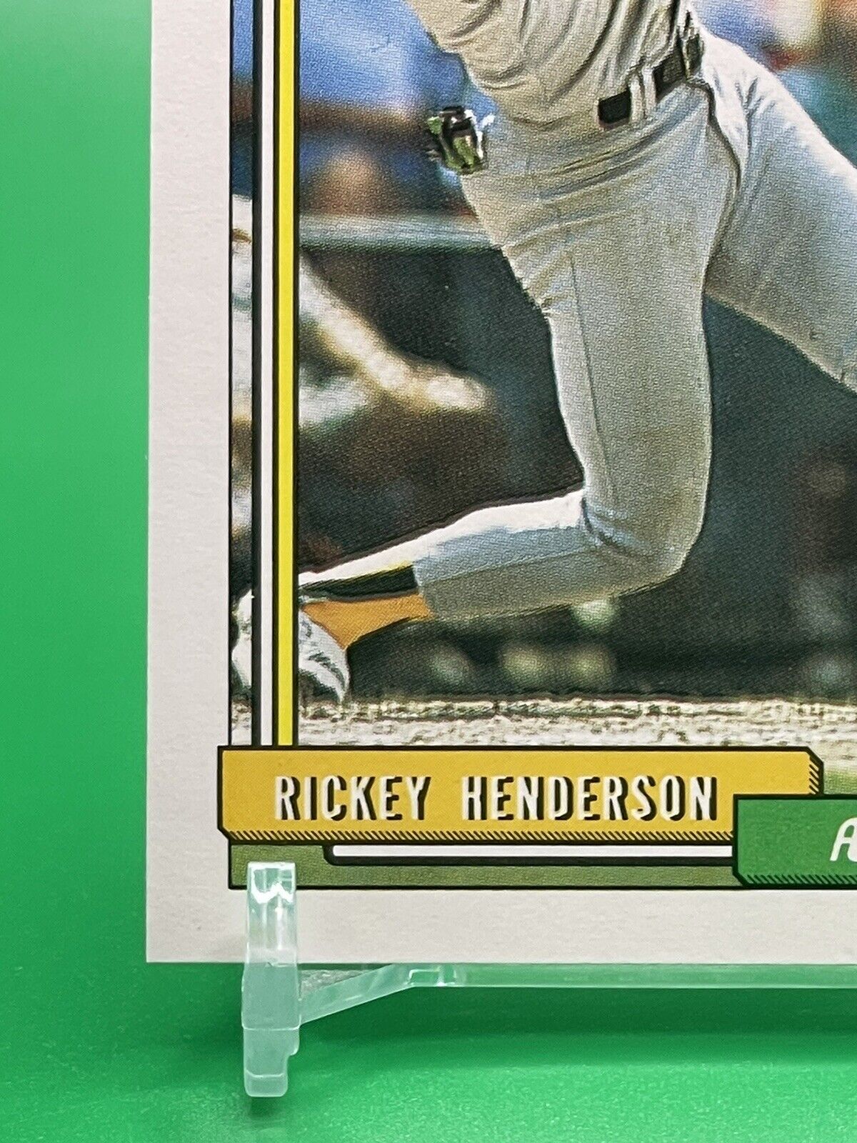 1992 Topps #560 Rickey Henderson NM-MT Oakland Athletics