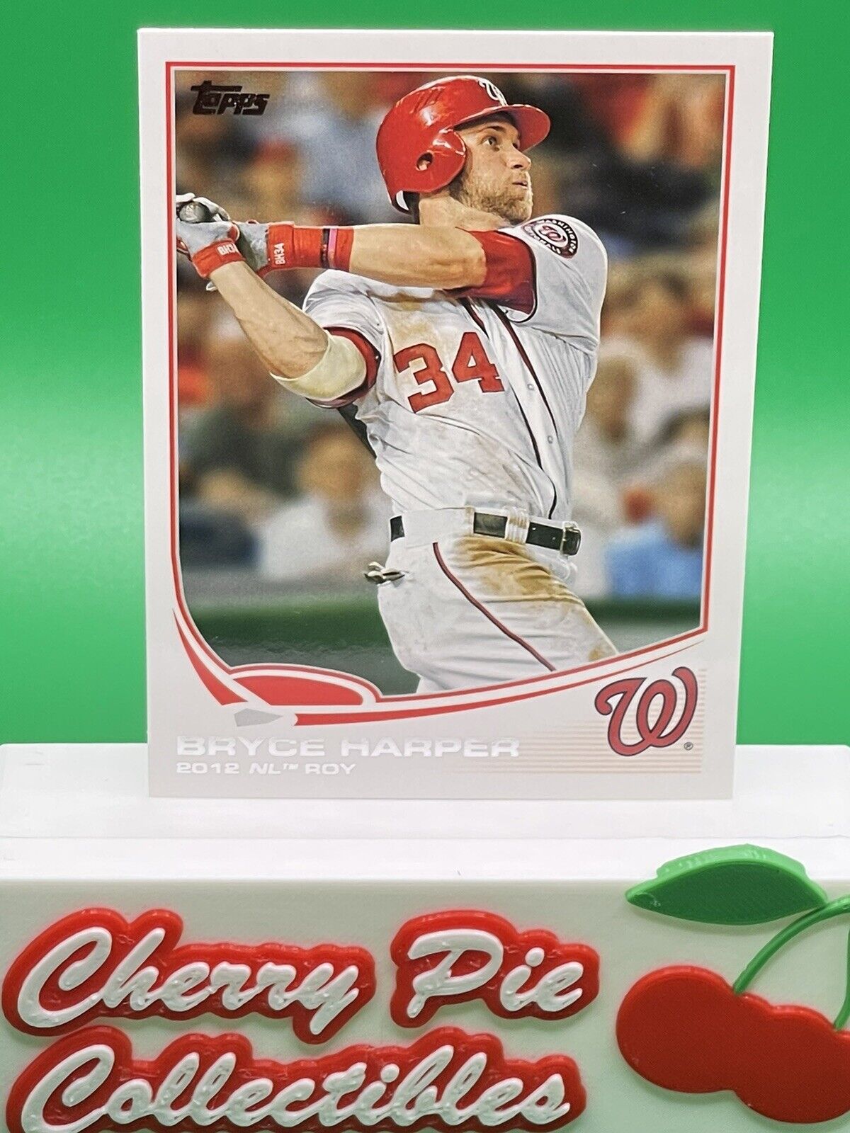 2013 Topps BRYCE HARPER 2012 NL ROY Rookie Nationals