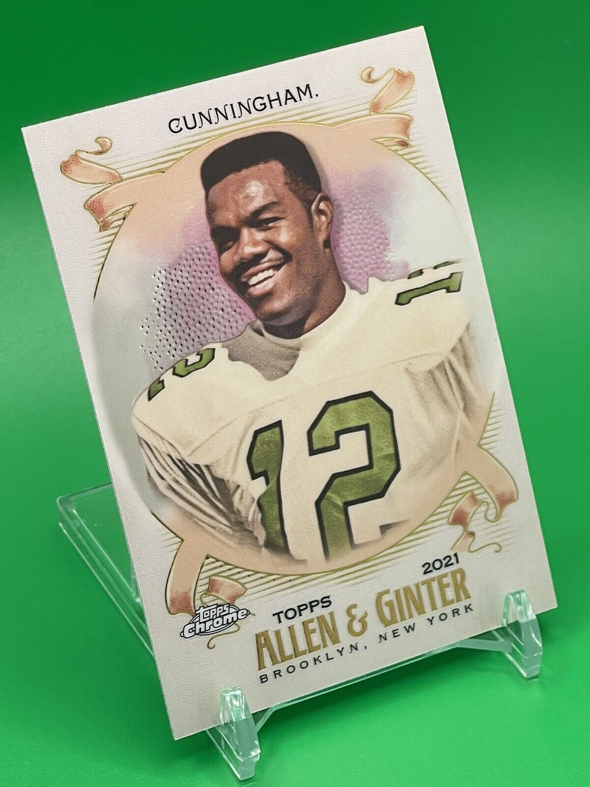 2021 Topps Allen & Ginter Chrome RANDALL CUNNINGHAM #277 Philadelphia Eagles