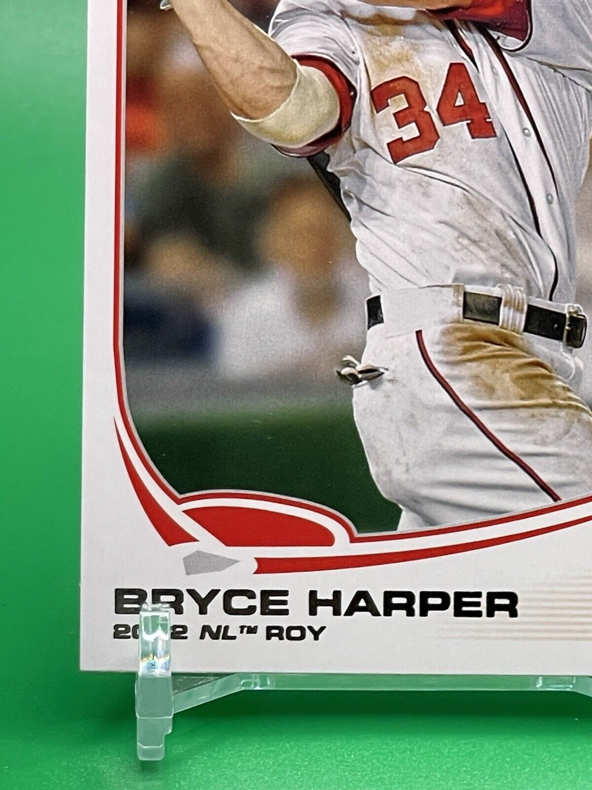 2013 Topps BRYCE HARPER 2012 NL ROY Rookie Nationals