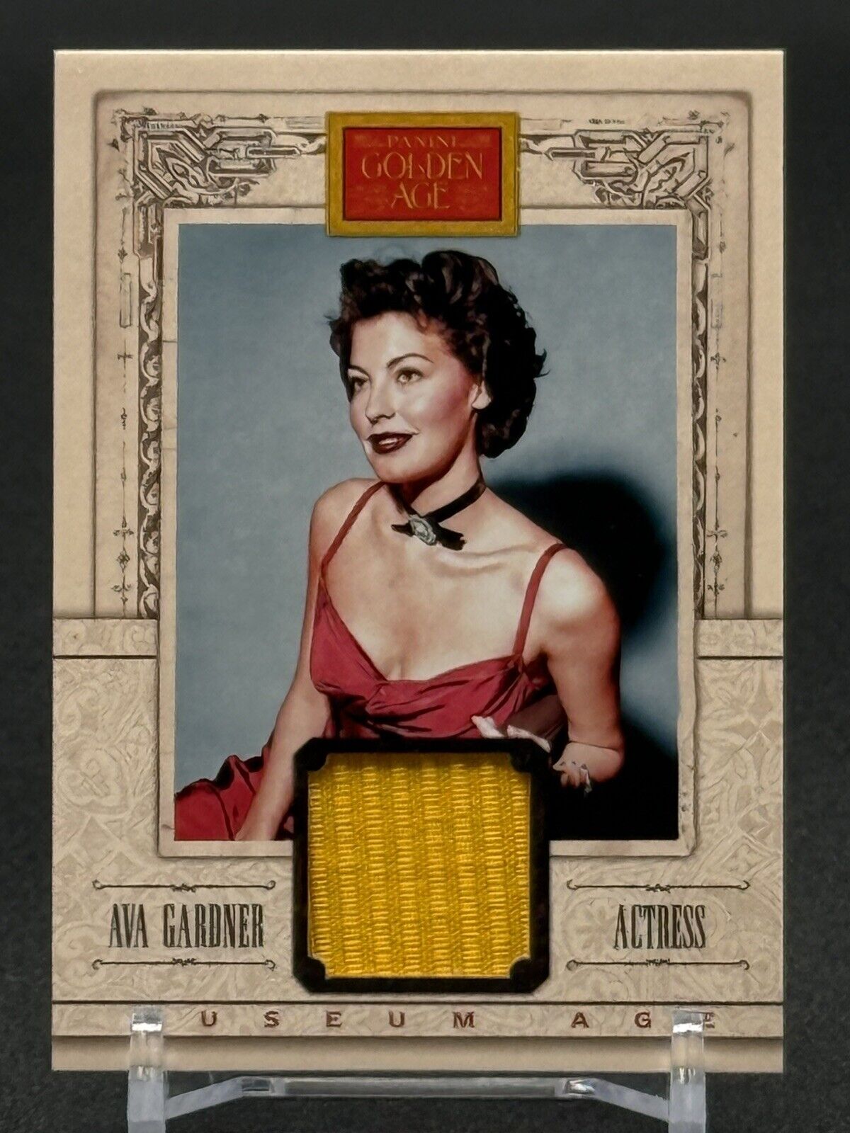 2013 Golden Age AVA GARDNER #31 Worn Relic SP The Killers MOGAMBO Sun Also Rises