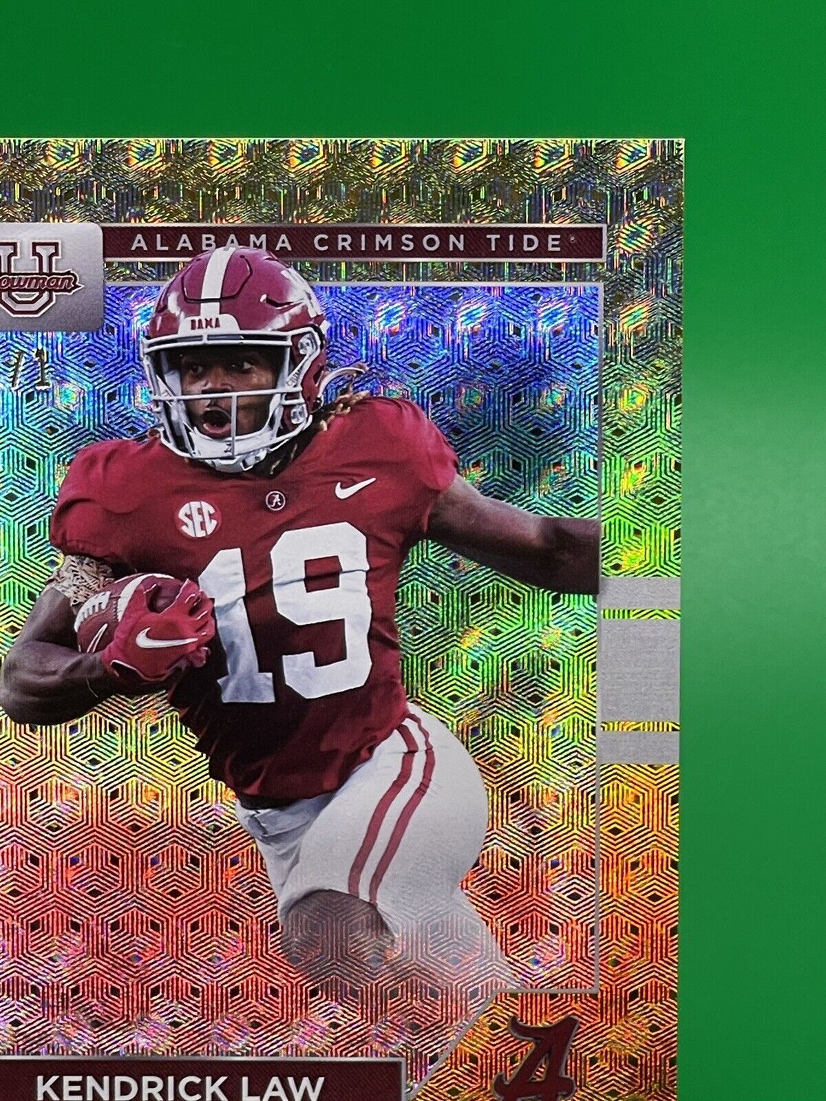 2023 BOWMAN U ALABAMA KENDRICK LAW FOILFRACTOR 1/1