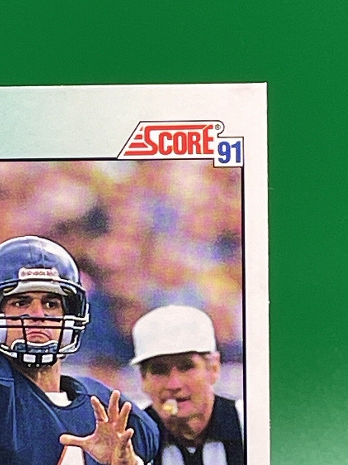 1991 Score Jim Harbaugh Bears Wolverines Excellent Condition