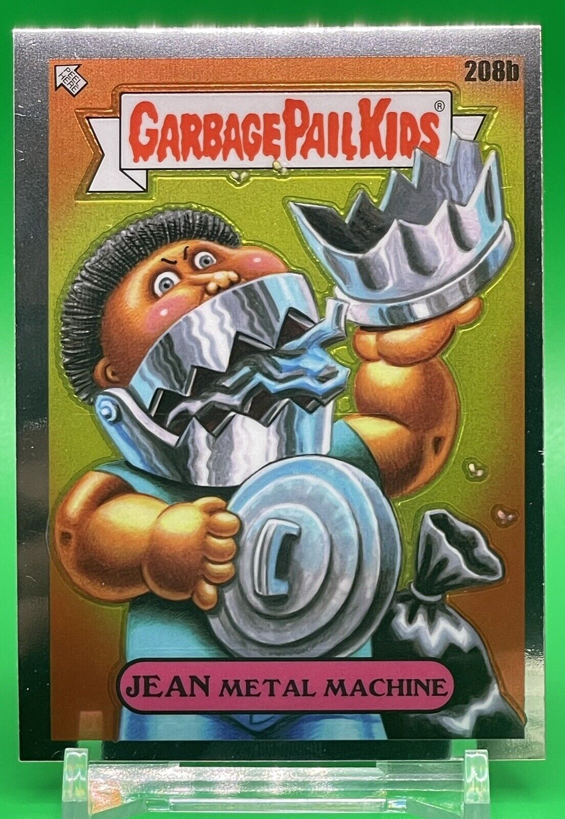 2022 Topps Garbage Pail Kids JEAN METAL MACHINE 208b GPK Chrome Series 5