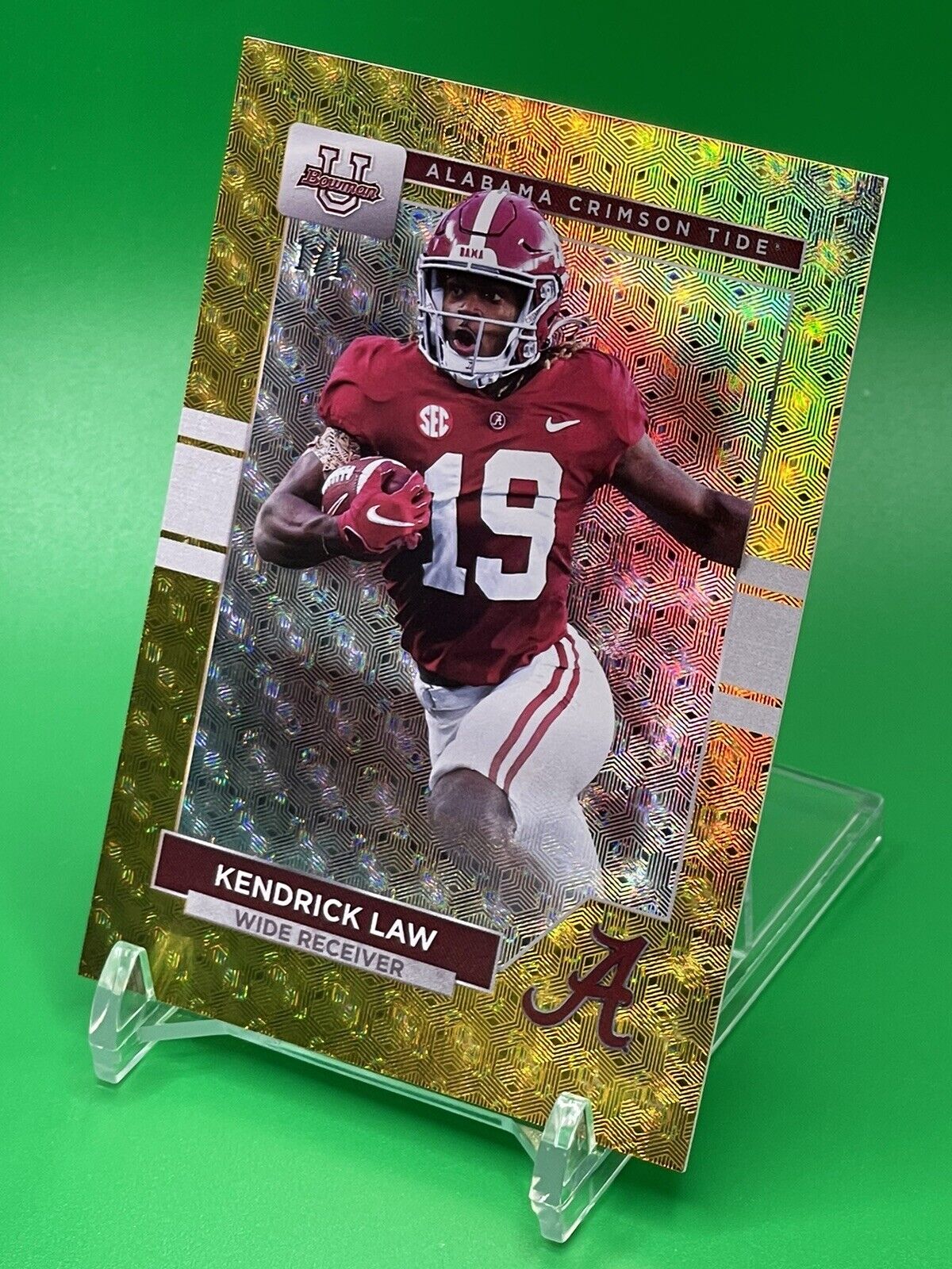 2023 BOWMAN U ALABAMA KENDRICK LAW FOILFRACTOR 1/1