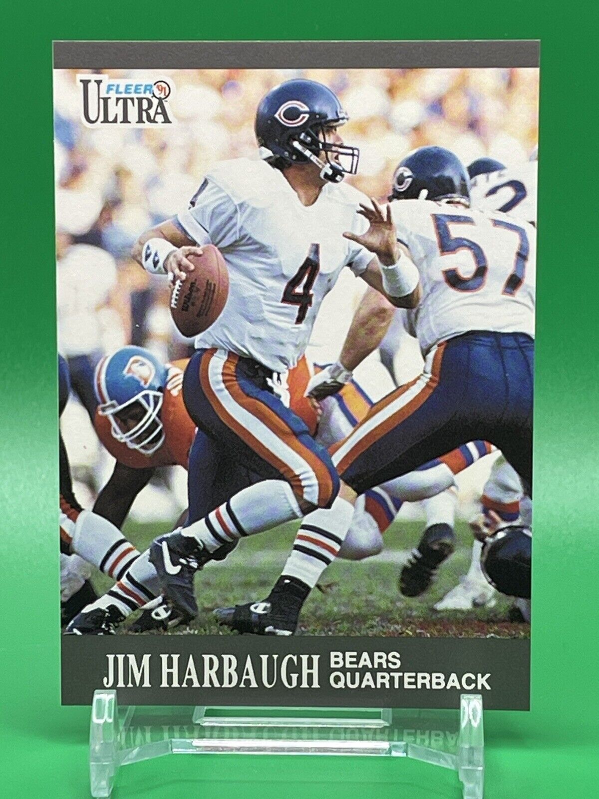 1991 Fleer Ultra #157 Jim Harbaugh NM-MT Bears Wolverines