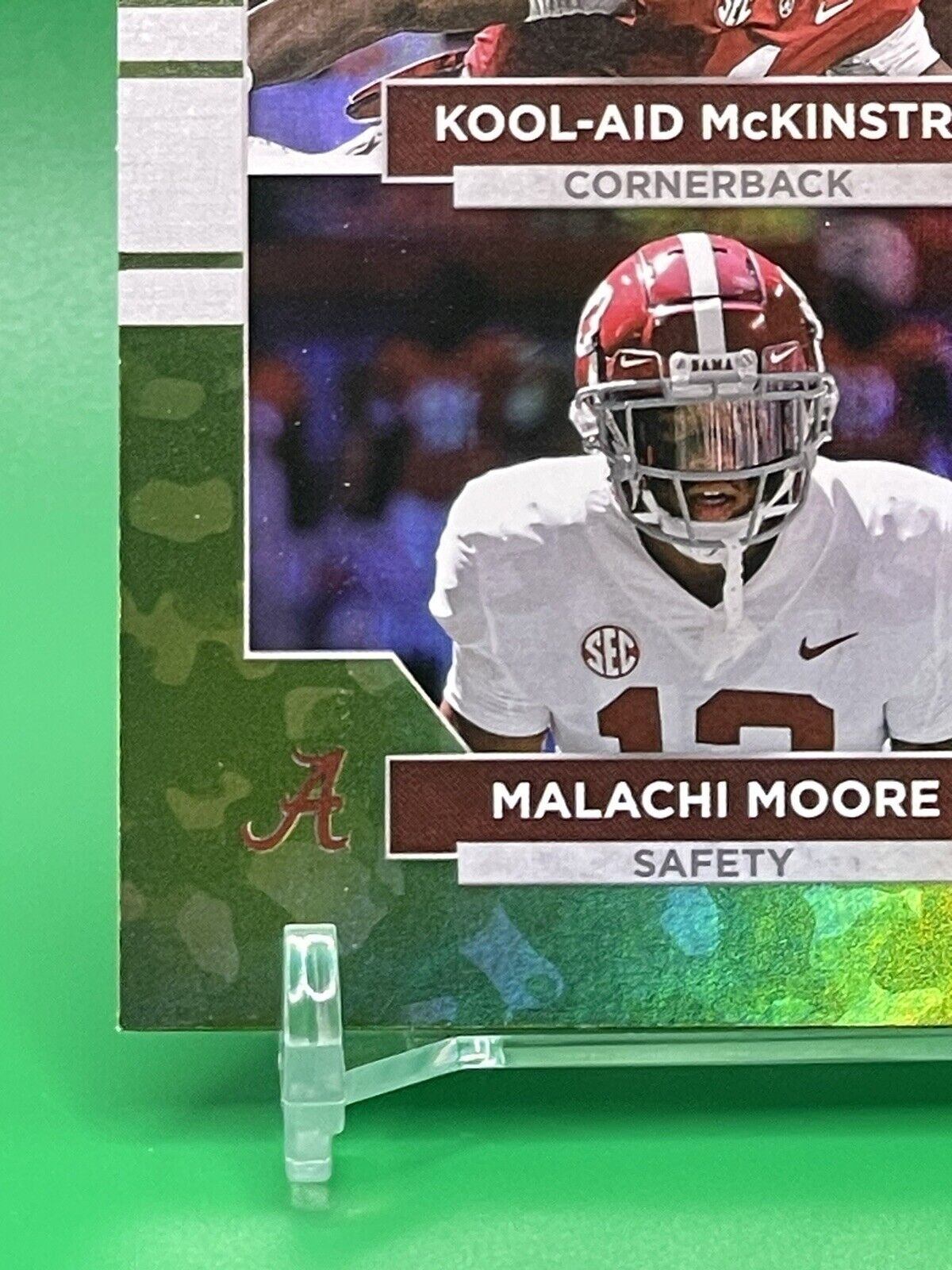 2023 Bowman U Alabama Crimson Tide KOOL-AID MCKINSTRY & MALACHI MOORE Camo 14/75